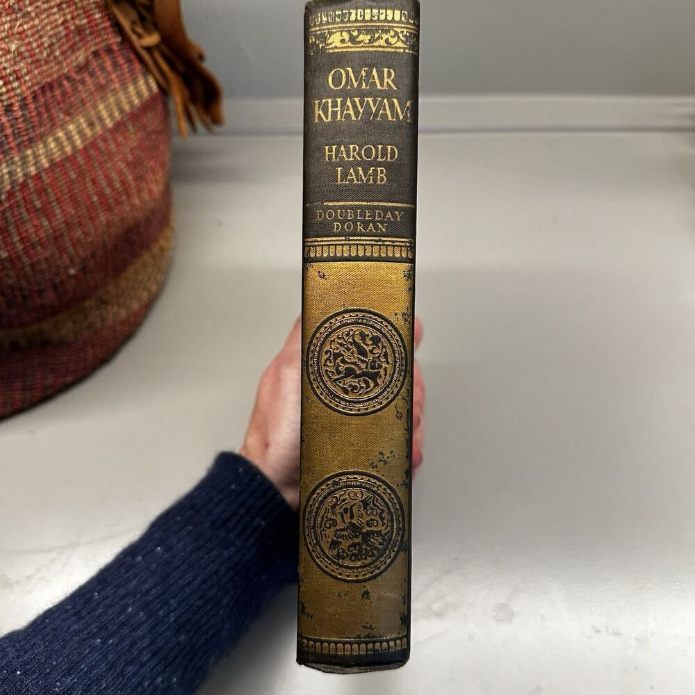 OMAR KHAYYAM, A LIFE by Harold Lamb HC 1936 Persian Author Biography